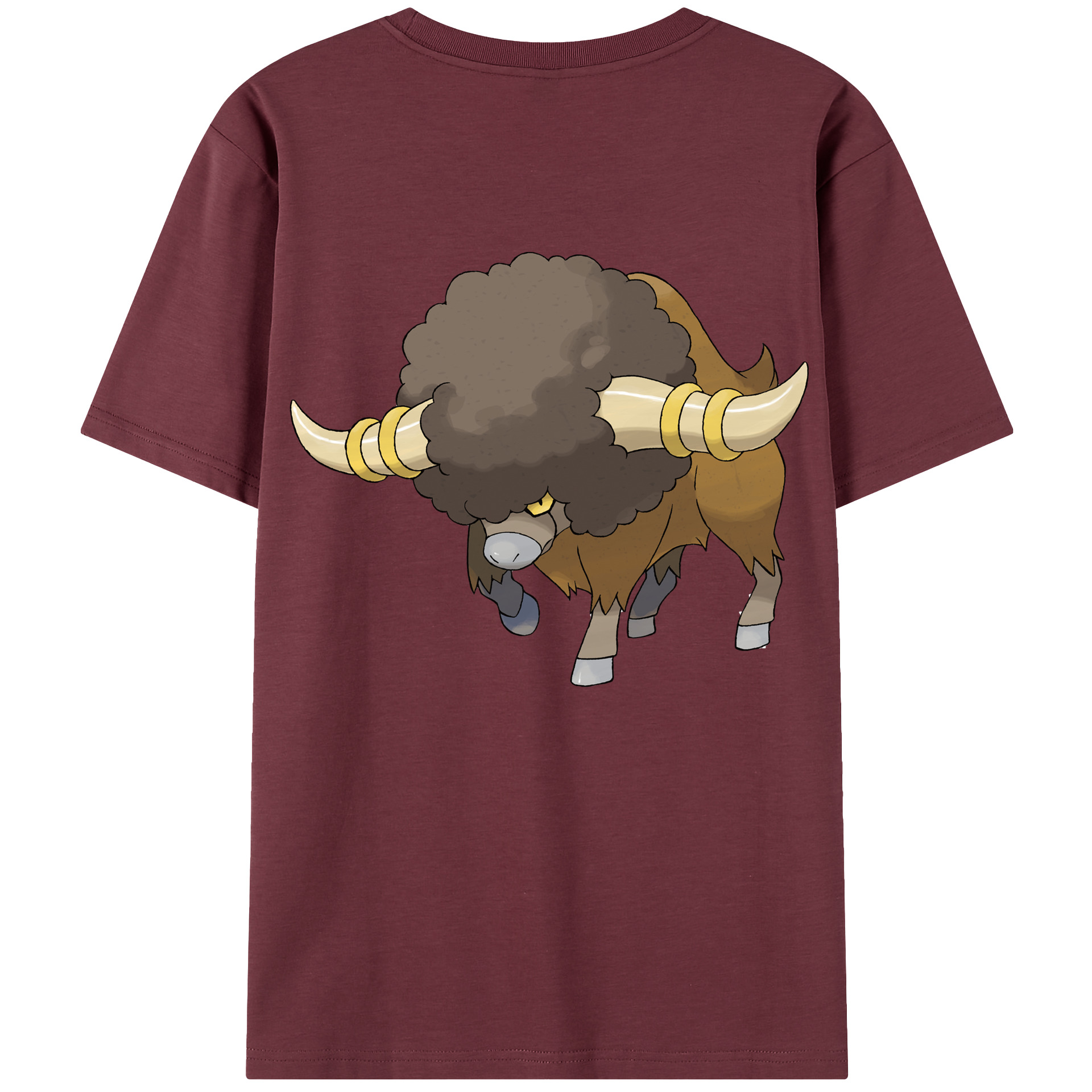 （画像用） ポケットモンスター Pokémon 綿100％半袖Tシャツ（背面プリント）